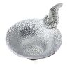 Tin Phoenix Feather Tea Strainer Handmade Tea Infuser Chinese Style Tea Strainer Kung Fu Tea Accessory,Silver